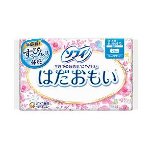 ユニ・チャーム ソフィ はだおもい 多い昼〜ふつうの日用 羽なし 21cm 32コ入 4903111317769