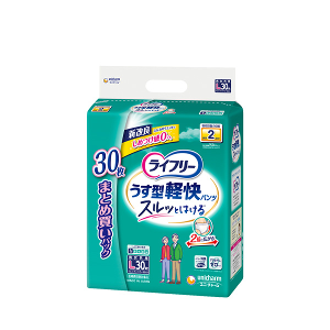 ユニ・チャーム ライフリー うす型軽快パンツ Lサイズ 30枚 4903111541287