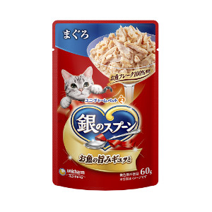 ユニ・チャーム 銀のスプーン パウチ まぐろ 60g 4520699602300