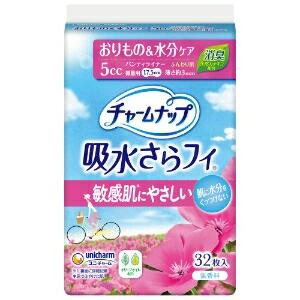 ユニ・チャーム チャームナップ吸水さらフィ ふんわり肌微量用32枚 5cc 4903111515394