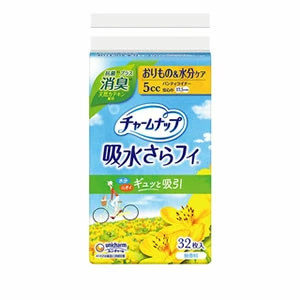 ユニ・チャーム チャームナップ 吸水さらフィ パンティライナー 微量用 5cc 消臭タイプ 32枚 4903111585359