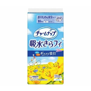 ユニ・チャーム チャームナップ 吸水さらフィ 女性用 パンティライナーロング 10cc 19cm 無香料(28枚入) 4903111554102