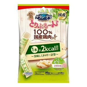 ユニ・チャーム グラン・デリ とりぷる〜ん美味しくカロリー計算 ゼリー とりささみ 80g 4520699677872