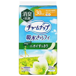 ユニ・チャーム チャームナップ安心の少量用消臭タイプ20枚 4903111353545